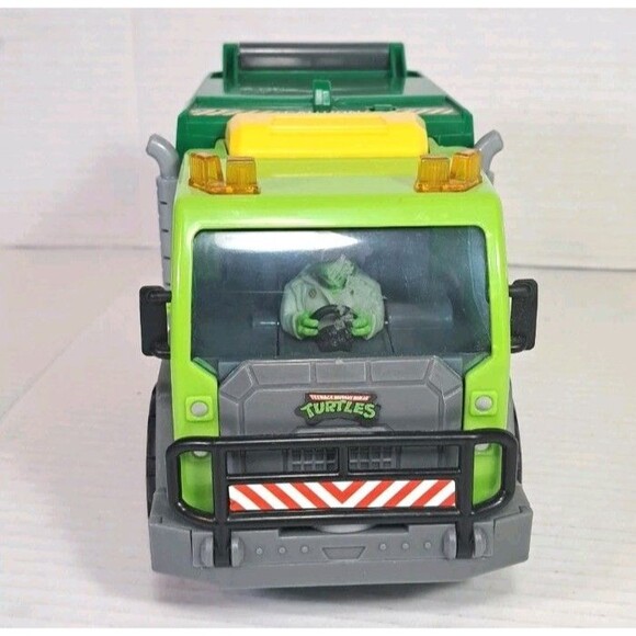 TMNT Thrash 'N' Battle Garbage Truck Lights & Sounds 2023 Funrise / Donatello - Picture 4 of 8